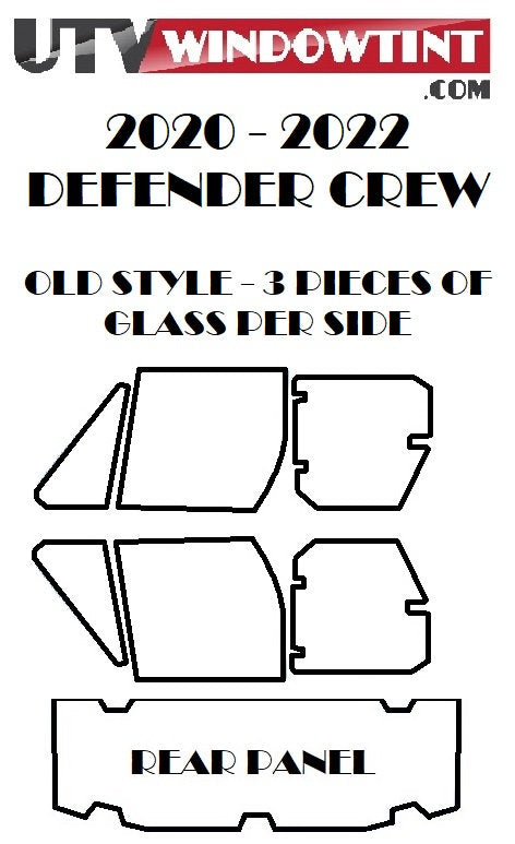 2020 - 2022 CAN AM DEFENDER (CREW) ** OLD STYLE **