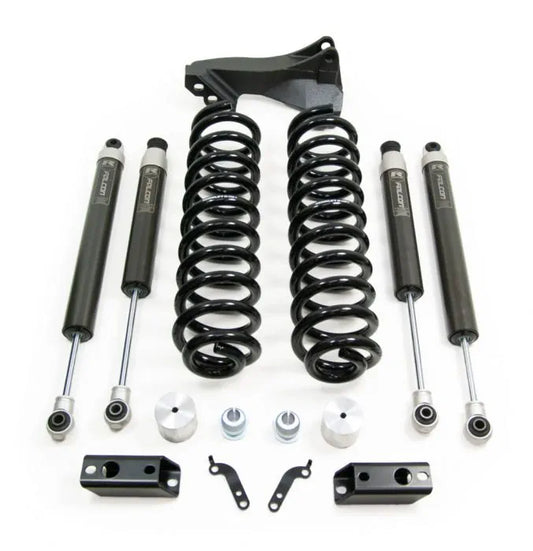 2.5" COIL SPRING FRONT LIFT KIT W/FALCON 1.1 MONOTUBE SHOCKS FRONT/REAR - FORD SUPER DUTY DIESEL 4WD 2020-2022