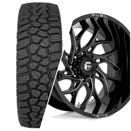 20" Fuel Runner Wheels w/ 305/55R20 Cooper Tires (6X135 04+ F-150)