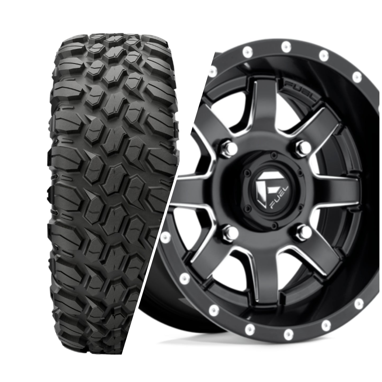 32" TIS & 14" MSA Wheel & Tire Set (Polaris)